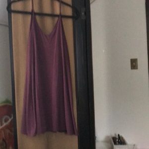 Burgundy Talula dress from Aritzia